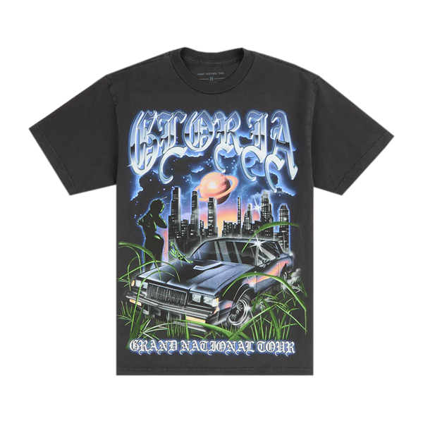 【B級品】希少 globe tour 1998 VネックTシャツ National_Tour__2025_gloria_Bug